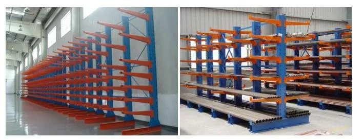 Q235B Powder Coated Heavy Duty Cantilever Rack System for for Plywood Storage